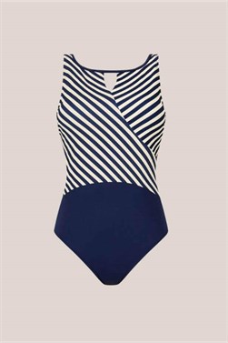 Casoria Traje de baño de una pieza con escote alto: Early Bird